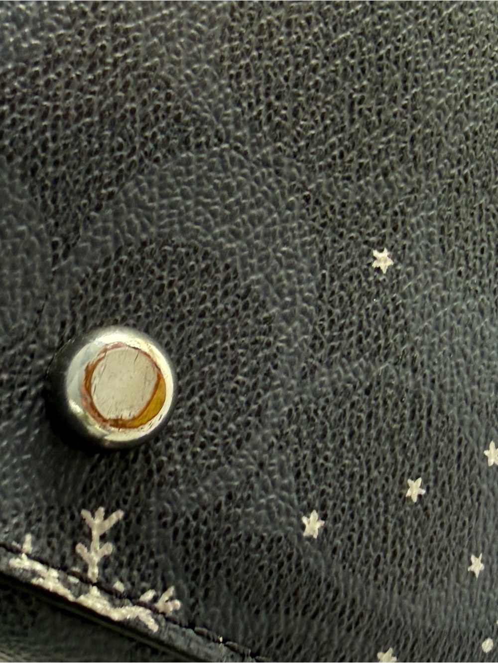 Coach Black/Grey Snowflake Signature Medium Rowan with Detachable Strap - Picture 8 of 11